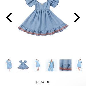 Fashion Brand Company Strega Nona Flaming Linen Mini Dress!!!